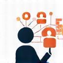 Icon representing influencer marketing